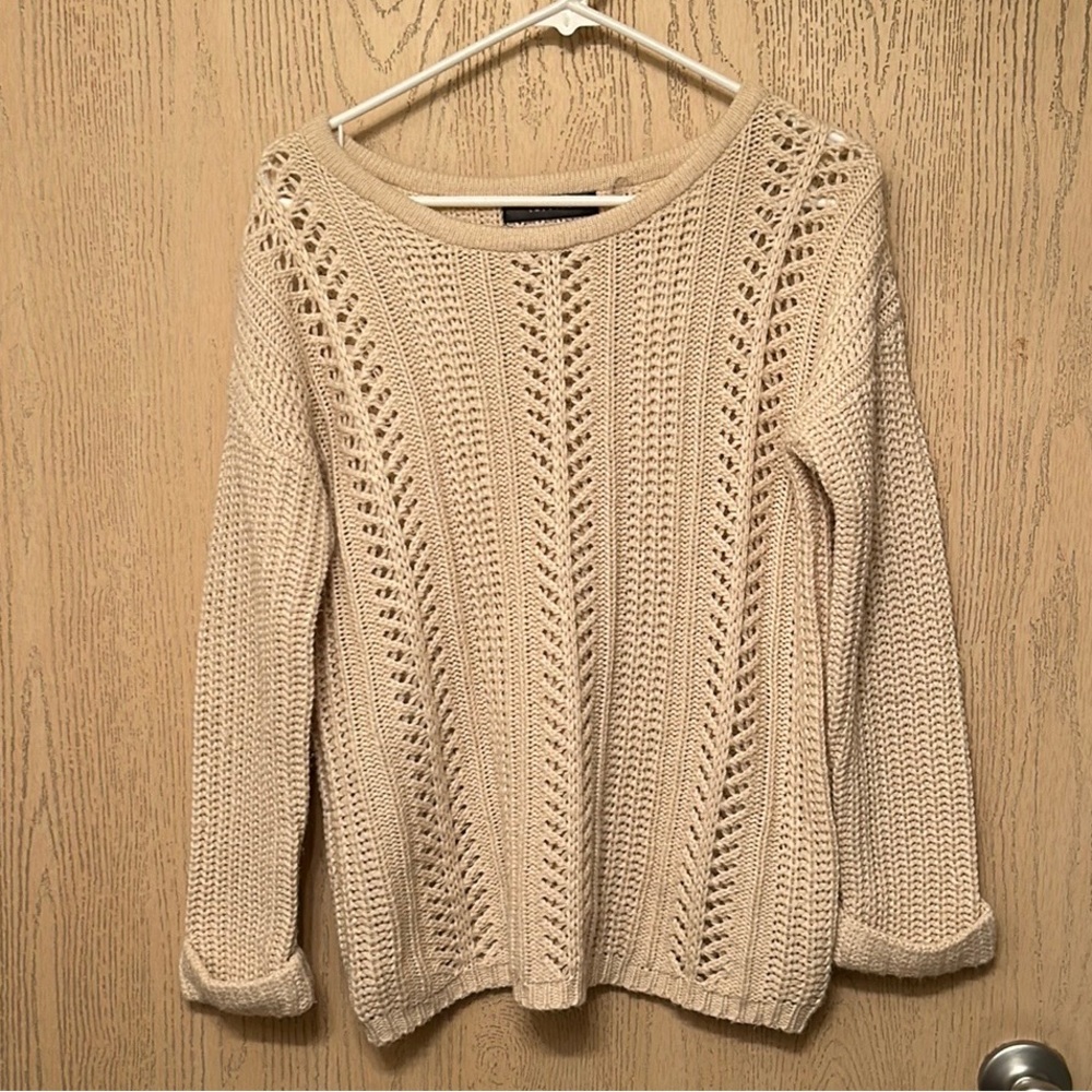 Cream Knit Sweater